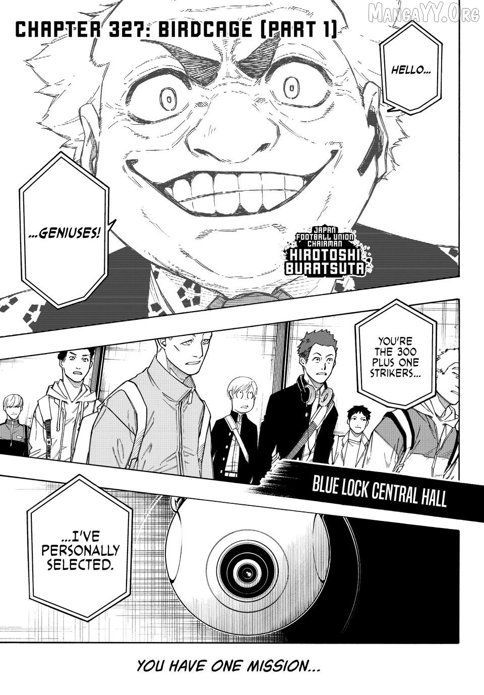 Blue Lock Chapter 327 image 1